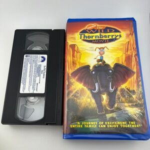 The Wild Thornberrys Movie VHS Nickelodeon Clamshell 2003 Tested Kids Family